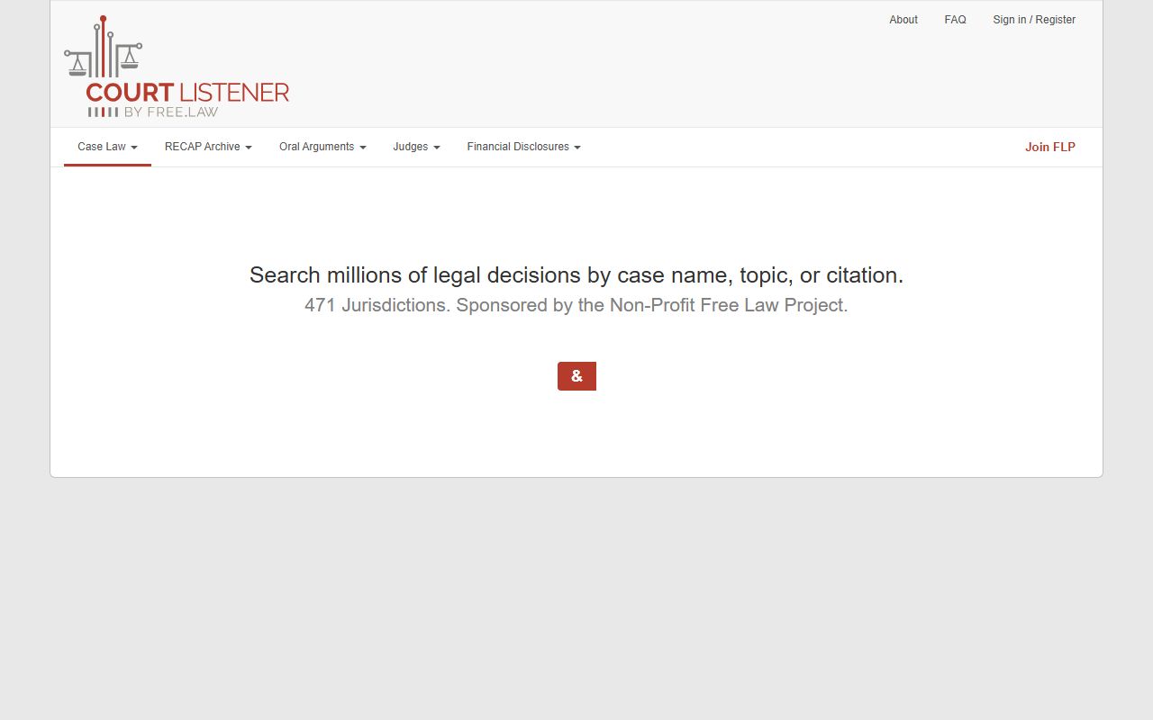 Claiborne Parish court dockets CourtListener federal docket alternative